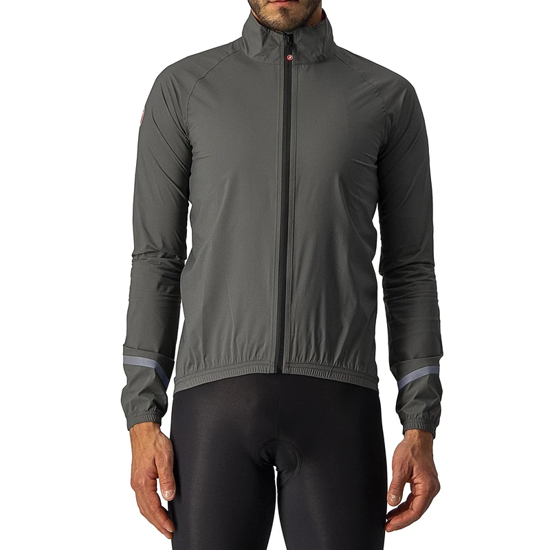 CASTELLI 4521500-075 EMERGENCY 2 RAIN JACKET Men's Jacket Military Green L