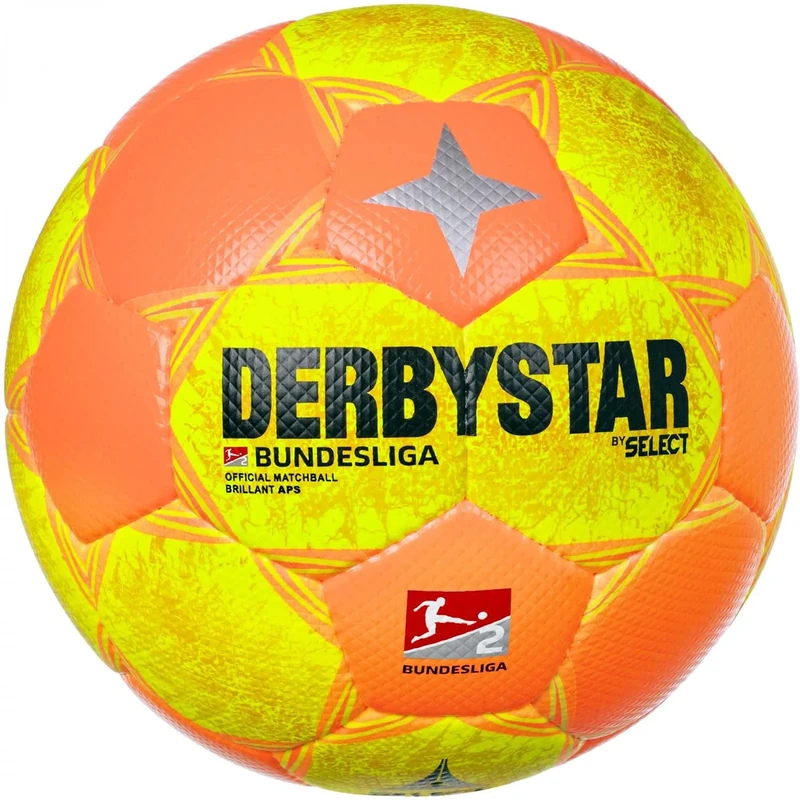 DERBYSTAR 2. Bundesliga Brillant APS High Visible v21 Ball Multicolor 5