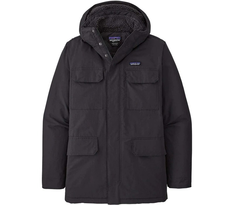 Patagonia, Men'S Isthmus Parka, Parka, Ink Black, Xl, Man