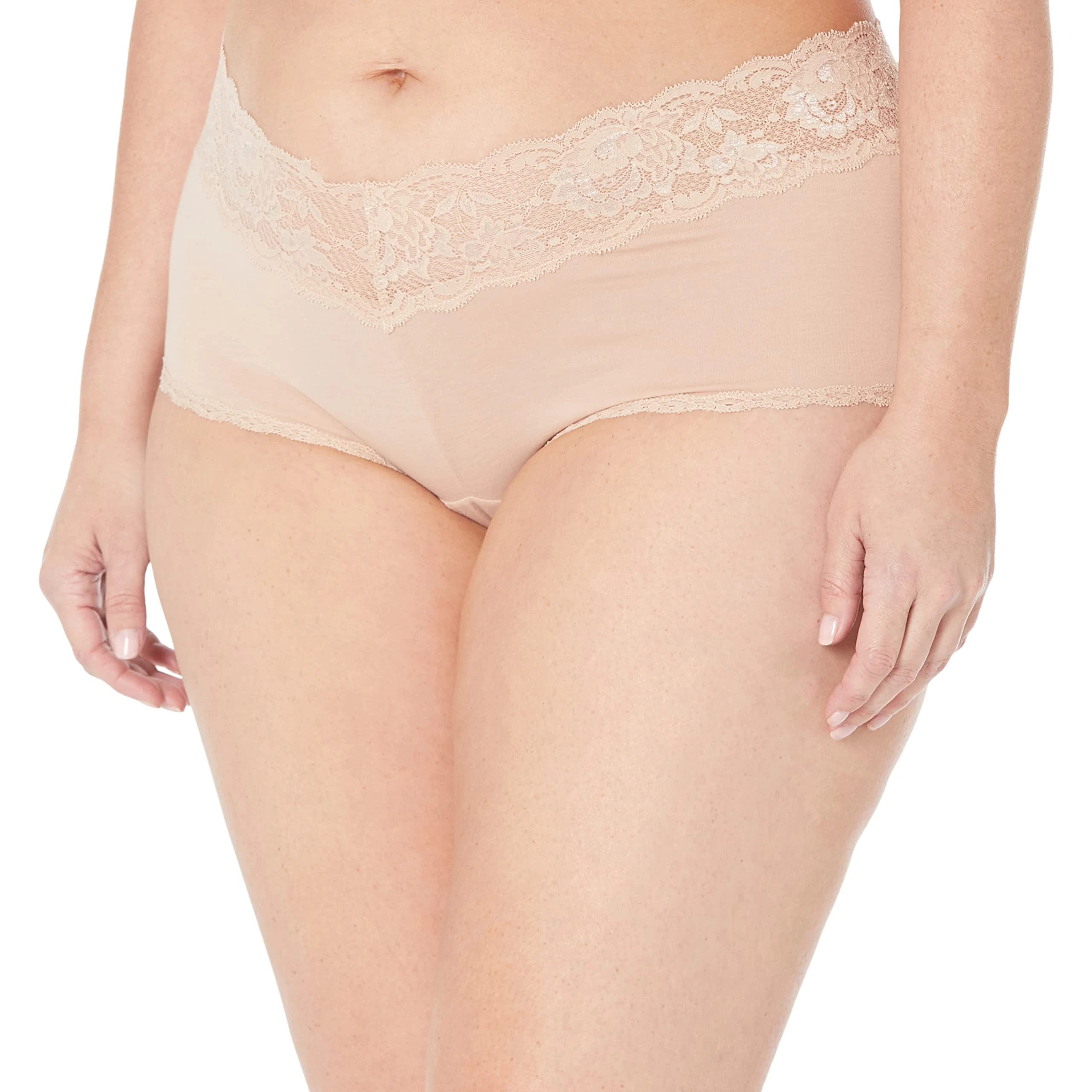 Cosabella Women's Say Never Extended Cheekie Hotpant Boy Short Panties, Sette, XL-XXL Plus