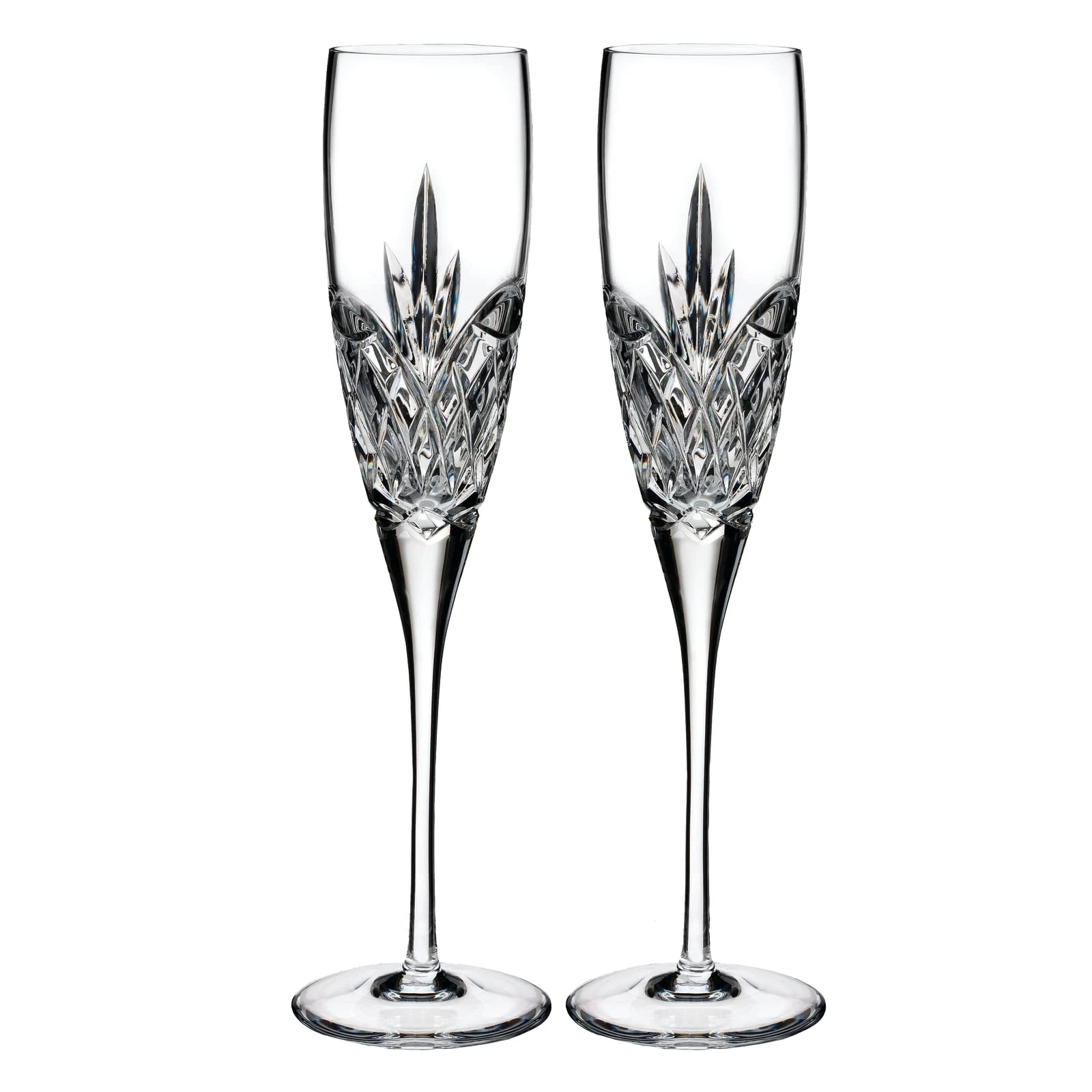Waterford Occasions Love Forever Crystal Flute, 4.9 oz, Clear, Transparent,1058292