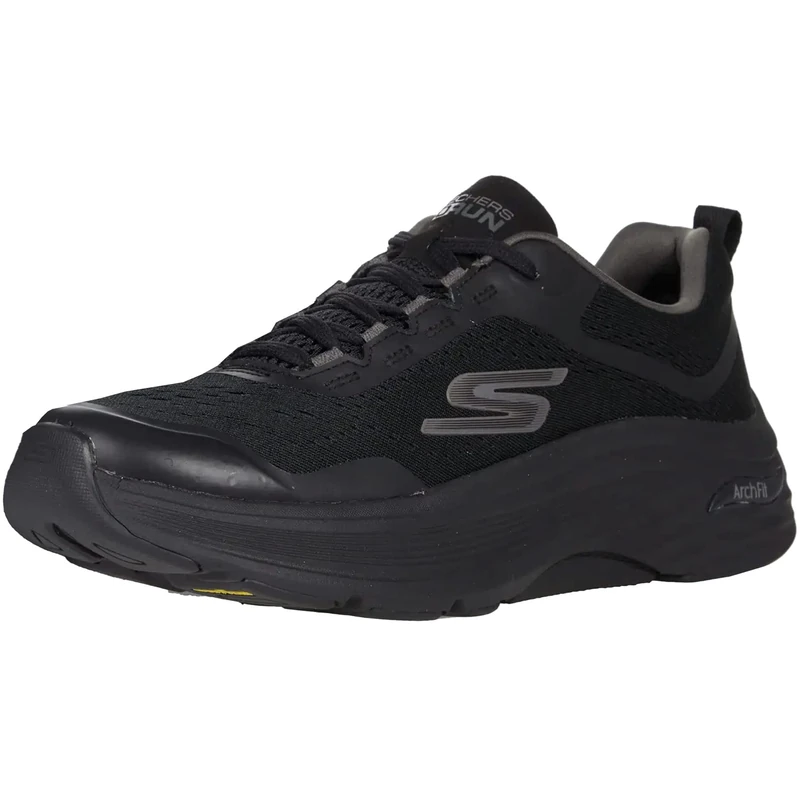 Skechers Mens Max Cushioning Arch Fit Sneaker, Black, 12 UK