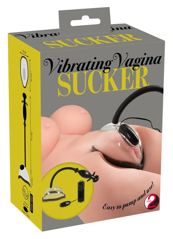 You2Toys Vagina Sucker-05987390000 Black One Size