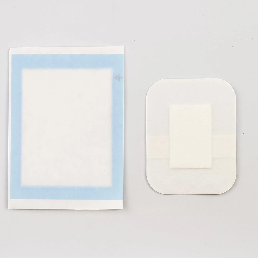 MediSale Ltd Adhesive Sterile Wound Dressings **Pack of 20**- Suitable for cuts and grazes, Diabetic Leg ulcers, venous Leg ulcers, Small Pressure sores (6cm x 7cm)