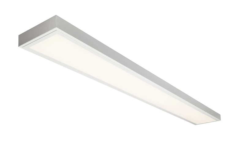 45W Surface Mount LED Fitting with Emergency in Cool White