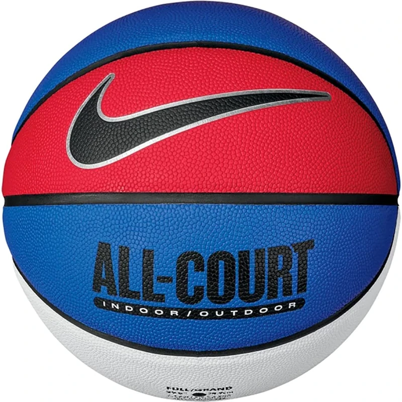 Nike Unisex - Adult Everyday All Court 8P Deflated Basketball, Game Royal/Black/Metallic Silver/Black, 7