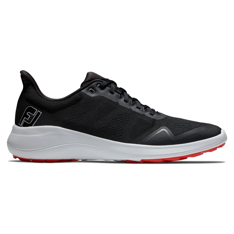 FootJoy FJ Flex Black/White/Red, 6.5 - Image 1