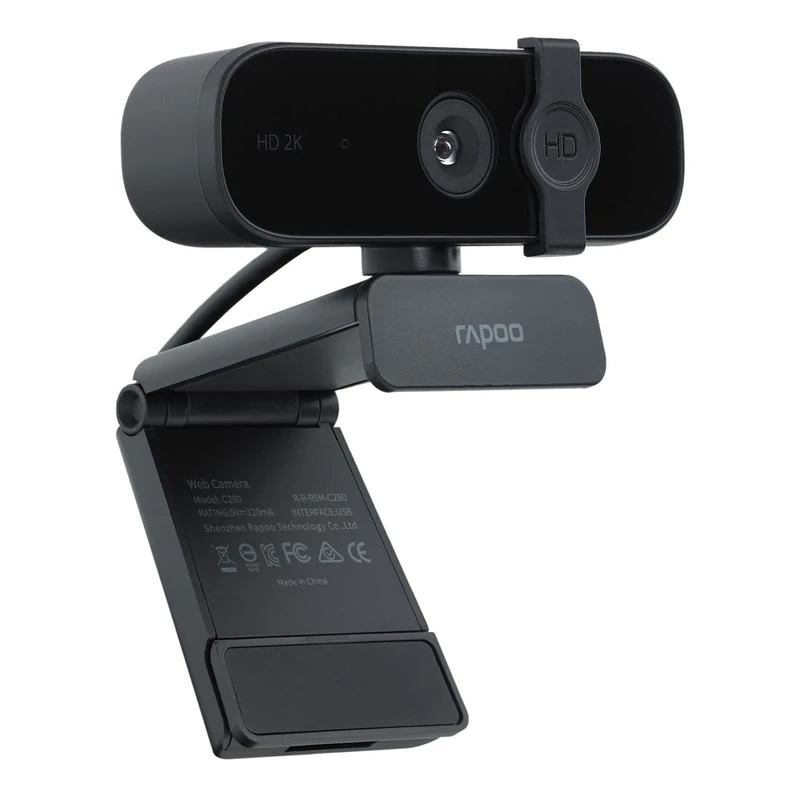 Rapoo XW2K Full HD 2K Webcam - High Resolution Camera