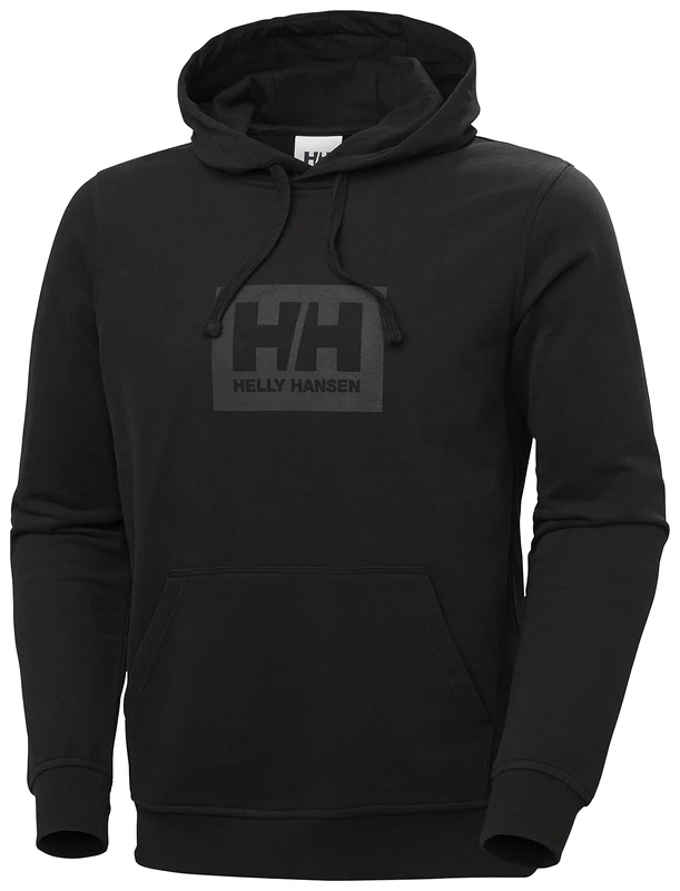 Helly Hansen Men's HH Box Hoodie, Black, M