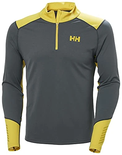 Helly Hansen Men's Lifa Active 1/2 1/2 Zip, Slate, XL