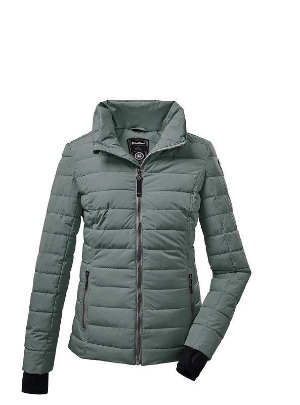 Killtec Women's Ksw 248 Wmn Ski Qltd Quilted Jacket/Ski Jacket with Removable Snow Guard