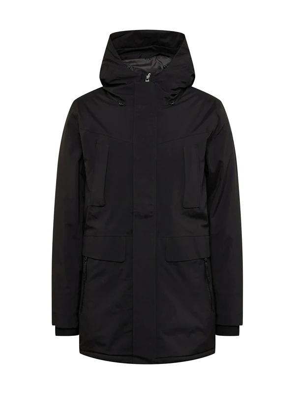 Killtec Men's Kow 115 Mn Prk Functional Winter Parka with Hood, Black, XL