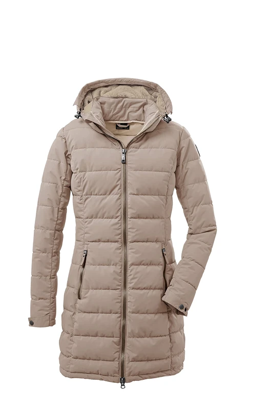 Killtec Women's Gw 13 Wmn Qltd Prk Functional Parka/Quilted Parka with Zip-Off Hood