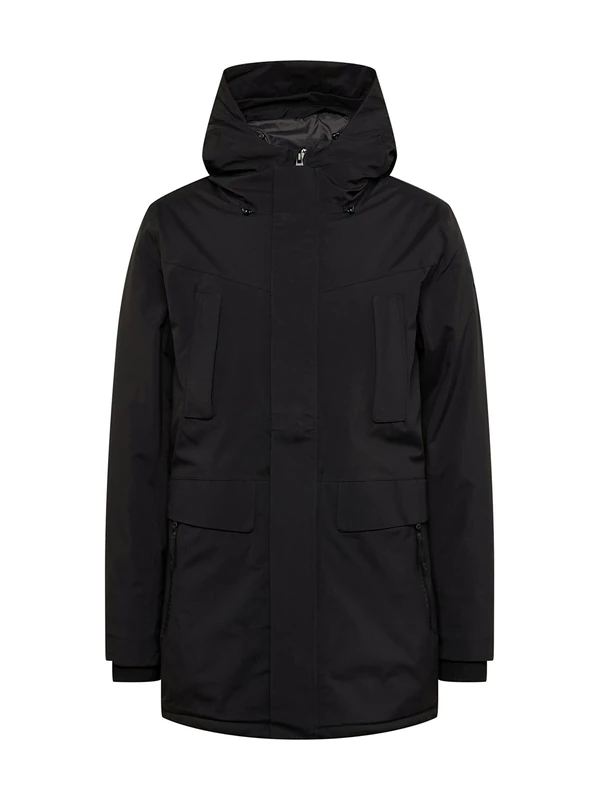 Killtec Men's Kow 115 Mn Prk Functional Winter Parka with Hood, Black, XXL