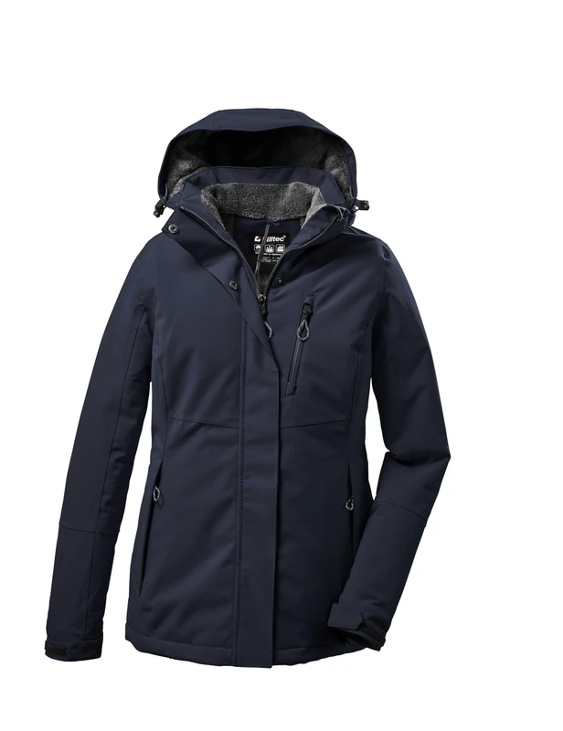 Killtec Women's Kow 170 Wmn Jacket Functional Jacket/Outdoor Jacket with Removable Hood