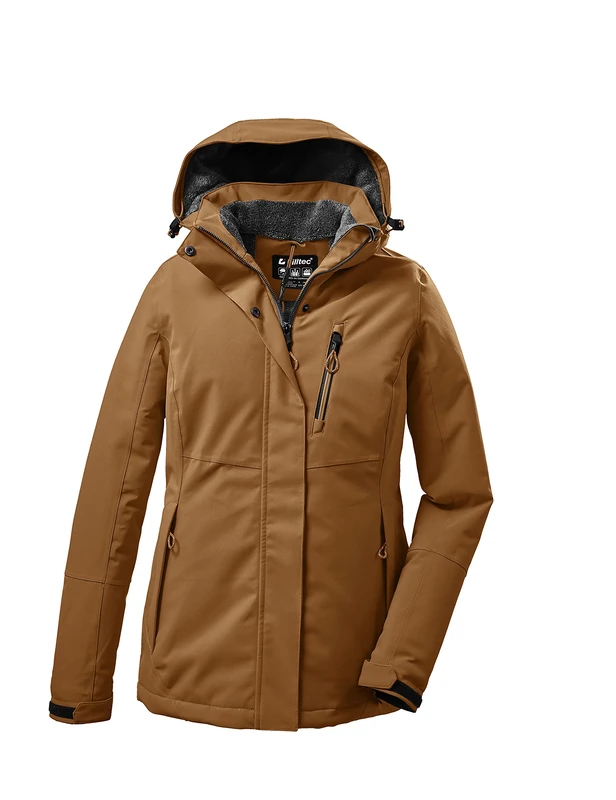 Killtec Women's Kow 170 Wmn Jacket Functional Jacket/Outdoor Jacket with Removable Hood