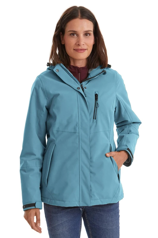 Killtec Kow 140 Wmn Women's Functional Jacket/Winter Jacket with Zip-Off Hood