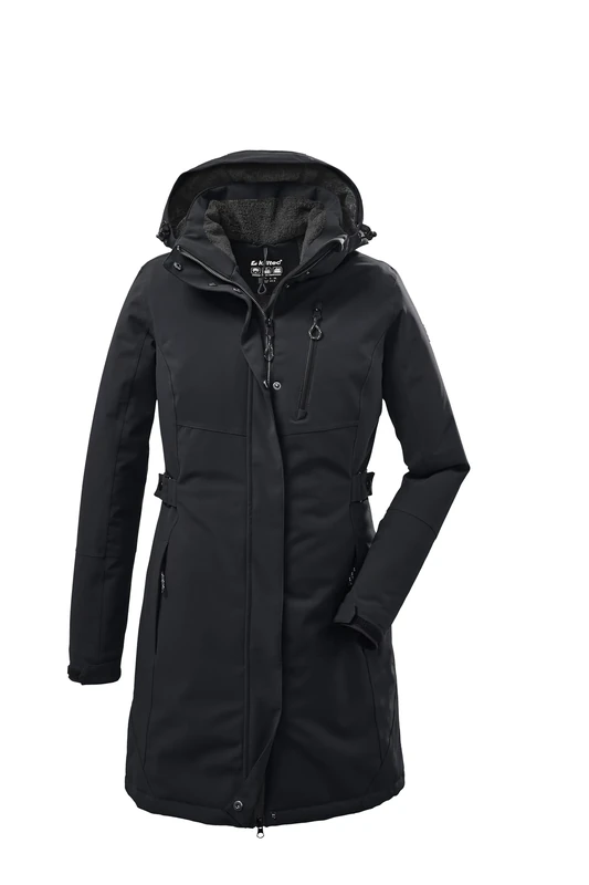 Killtec Women's Kow 165 Wmn Prk Functional Parka with Zip-Off Hood