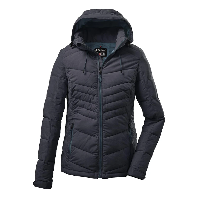 Killtec Women's Kow 149 Wmn Qltd Quilted Jacket with Zip-off Hood