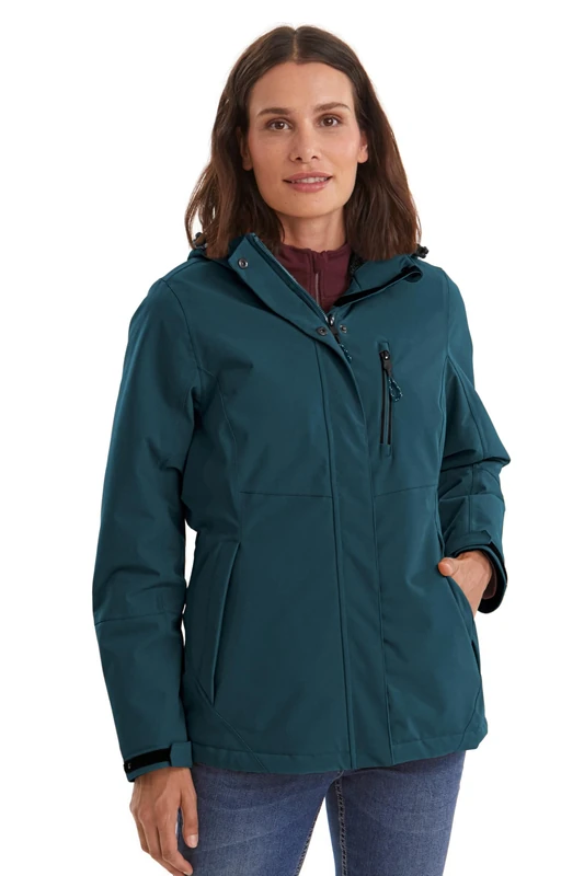 Killtec Women's Kow 170 Wmn Jacket Functional Jacket/Outdoor Jacket with Removable Hood