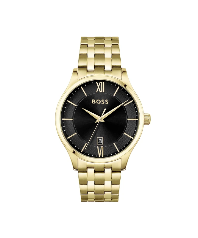 BOSS Elite Collection Men's Gold Tone Watch 1513897