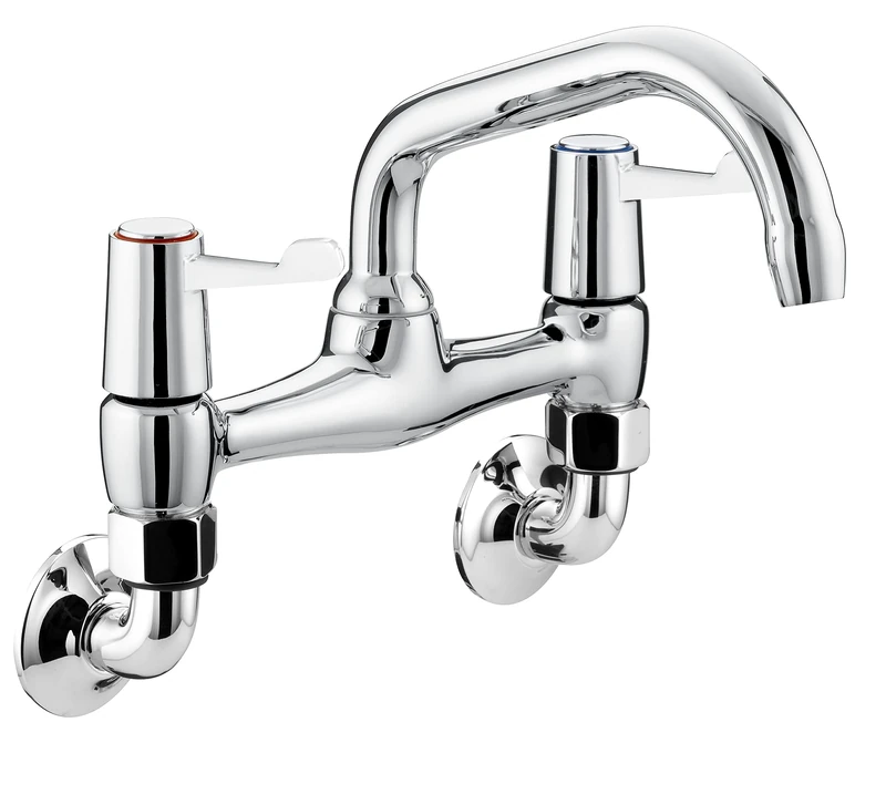 Bristan VAL2 WMSNK C CD Value Wall Mounted Sink Mixers, Chrome