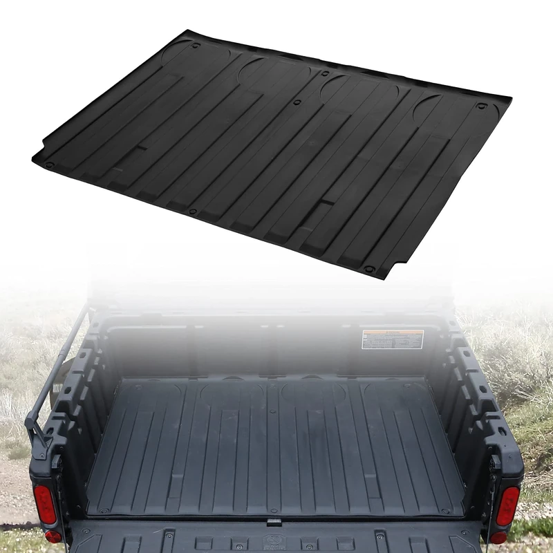 Defender Rubber Cargo Bed Liners,A & UTV PRO Rear Bed Mat All Weather TPE Material Protection Compatible with 2016-2022 Can Am Defender HD 5 / HD 8 / HD 10 / MAX Accessories