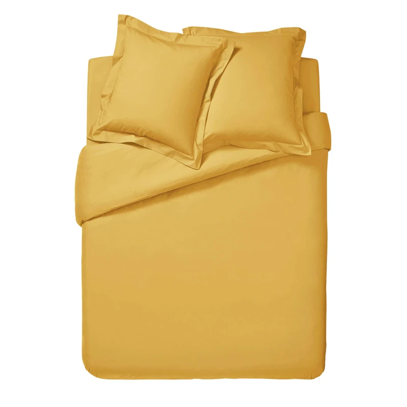 Royal Line Plain Cotton Percale Duvet Cover Set - Image 1