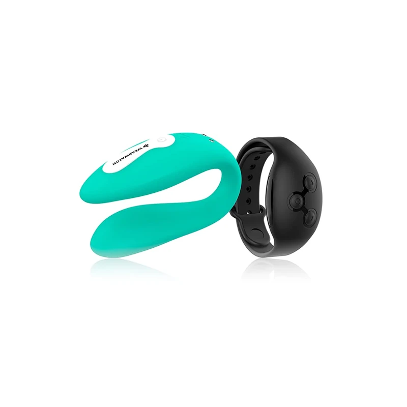 WEARWATCH DUAL PLEASURE WIRELESS TECHNOLOGY WATCHME AQUAMARINE/JET BLACK - Image 1