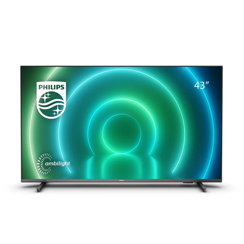 Philips 43PUS7906/12 43-Inch 4K LED TV | Ambilight, UHD & HDR10+ | Dolby Vision & Dolby Atmos | Google Assistant Compatible