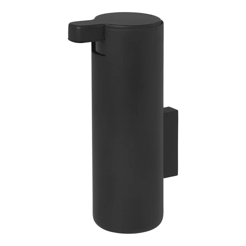 Blomus Modo Wall-mounted Soap Dispenser Titanium Coated Stainless Steel Sleek Modern Design Colour: Blomus Black