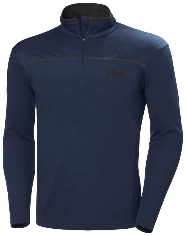 Helly Hansen Men's HP 1/2 Zip Pullover, Navy, 2XL - Image 1