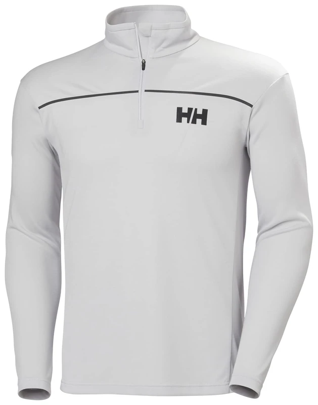 Helly Hansen Men's HP 1/2 Zip Pullover, Grey Fog, 2XL