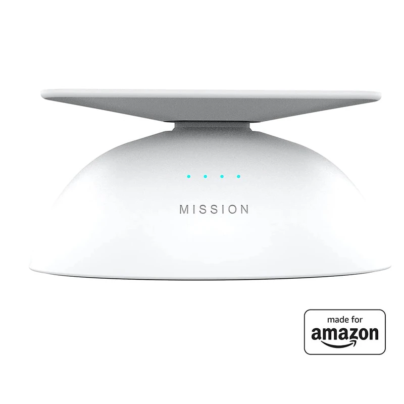 MISSION CABLES Battery Base for Echo Show 8 (1st/2nd Gen) - White