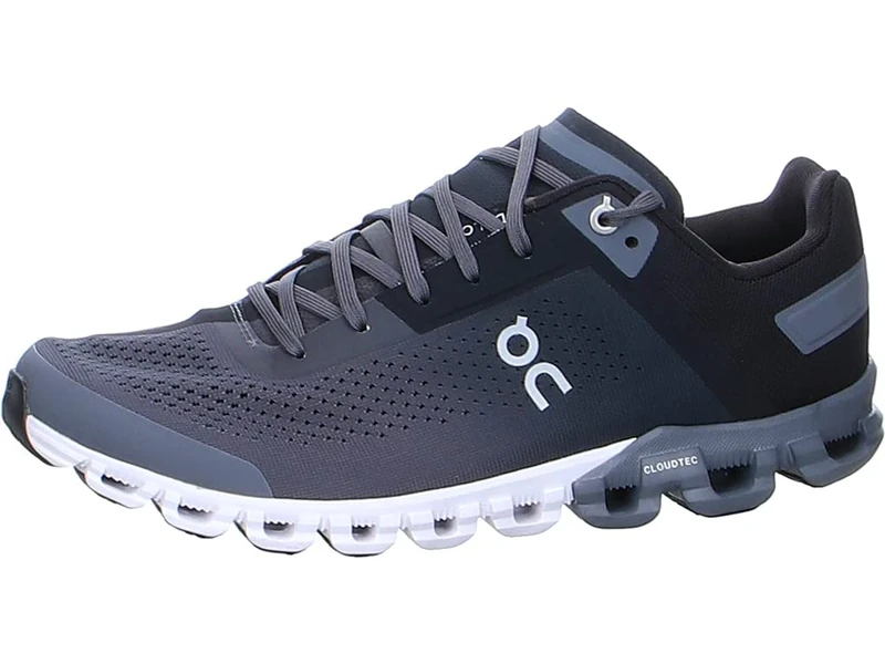 On Mens Cloudflow 12 UK Black - Image 1