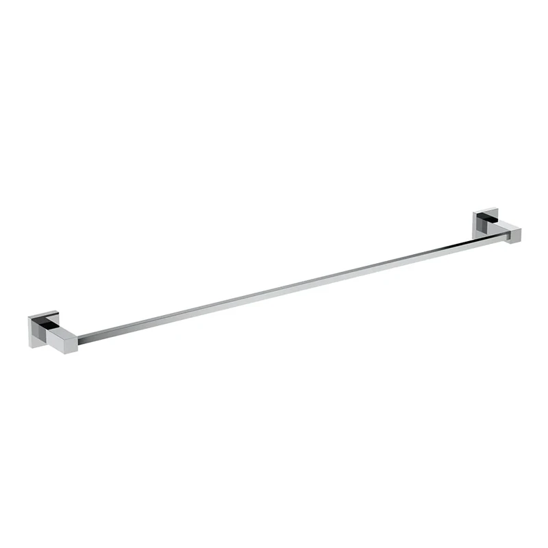 Ideal Standard IOM Square 80cm Single Towel Rail, Chrome, E2198AA