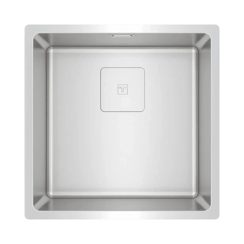 Teka FlexLinea RS15 40.40 – 1 Bowl Sink, PureClean Treatment, Premium SoftTexture Finish, Triple Installation Possibility, Stainless Steel Colour