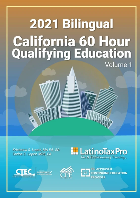 2021 Bilingual California 60 Hour Qualifying Education: Volume 1