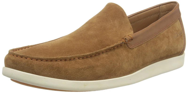 Clarks Men's Ferius Creek Mule, Tan Combi, 11 UK