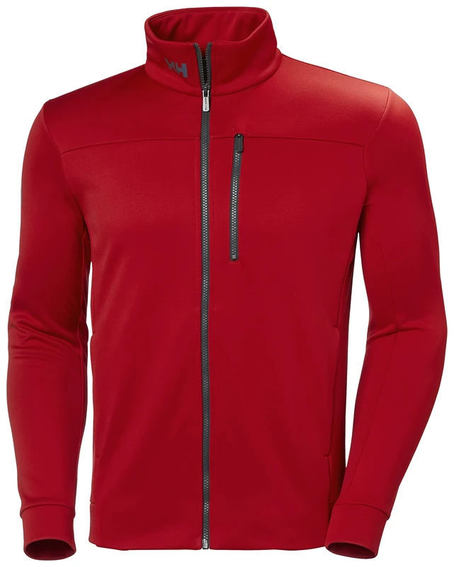 Helly Hansen Men's Crew Fleece Jacket, Red, M