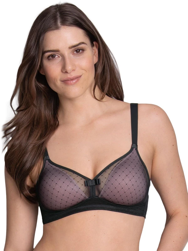 Anita Women's Eve Bra Without Underwire, Opaque, Schwarz, 38A