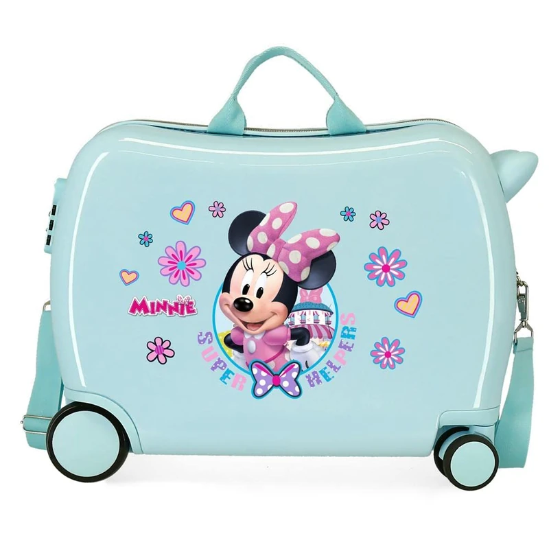 Disney Super Helpers Luggage- Kids' Luggage, 50x38x20 cms, Azul