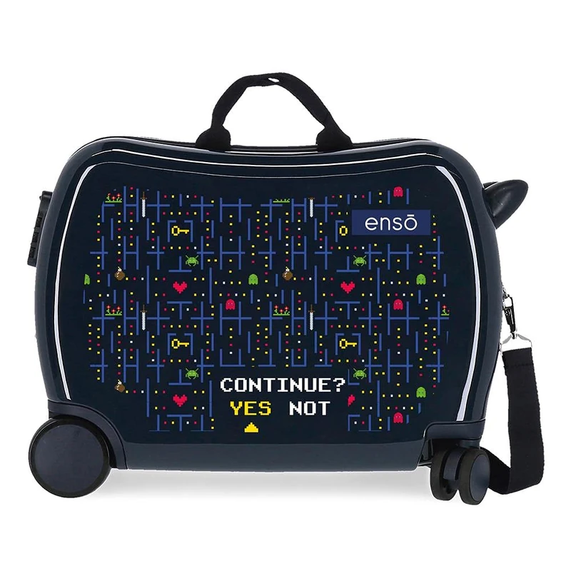 Enso Gamer Luggage- Kids' Luggage, 50x38x20 cms, Azul