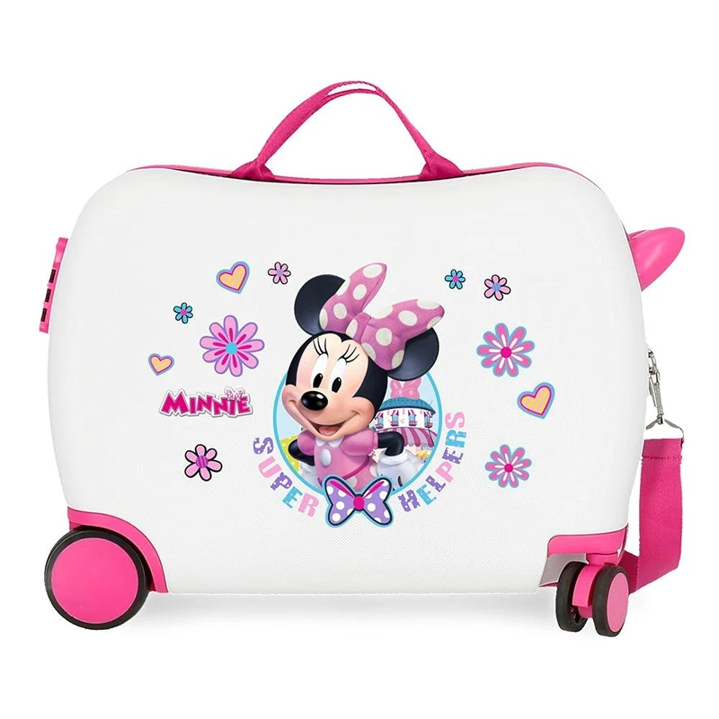 Disney Super Helpers Luggage- Kids' Luggage, 50x38x20 cms, Blanco