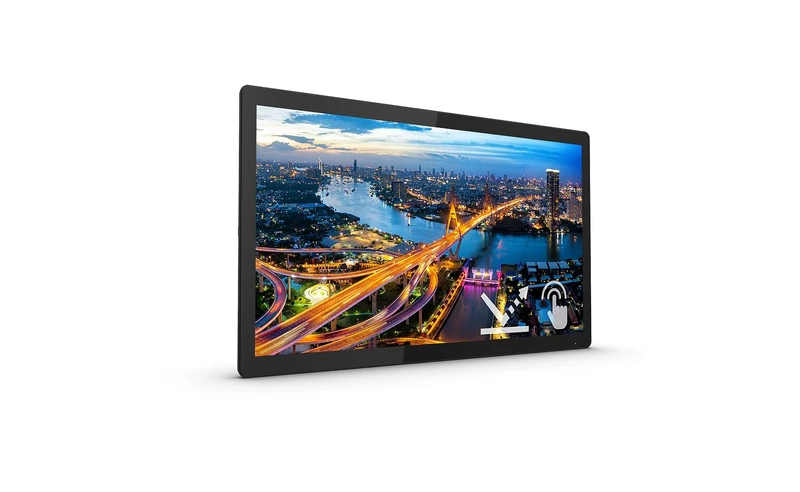 Philips B Line 222B1TFL - LED monitor - 22" (21.5" viewable) - touchscreen - 1920 x 1080 Full HD (1080p) @ 75 Hz - IPS -