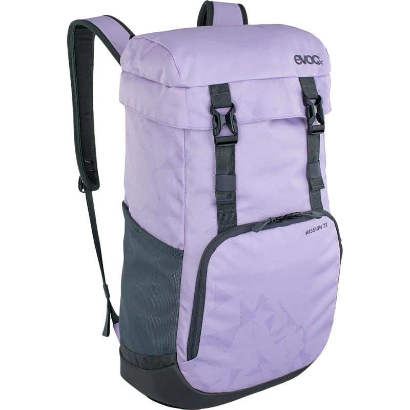 EVOC MISSION 22l travel backpack, Top loader rucksack for everyday use (Volume: 22 l, organiser compartments, padded laptop and tablet compartment), Multicoloured - Image 1