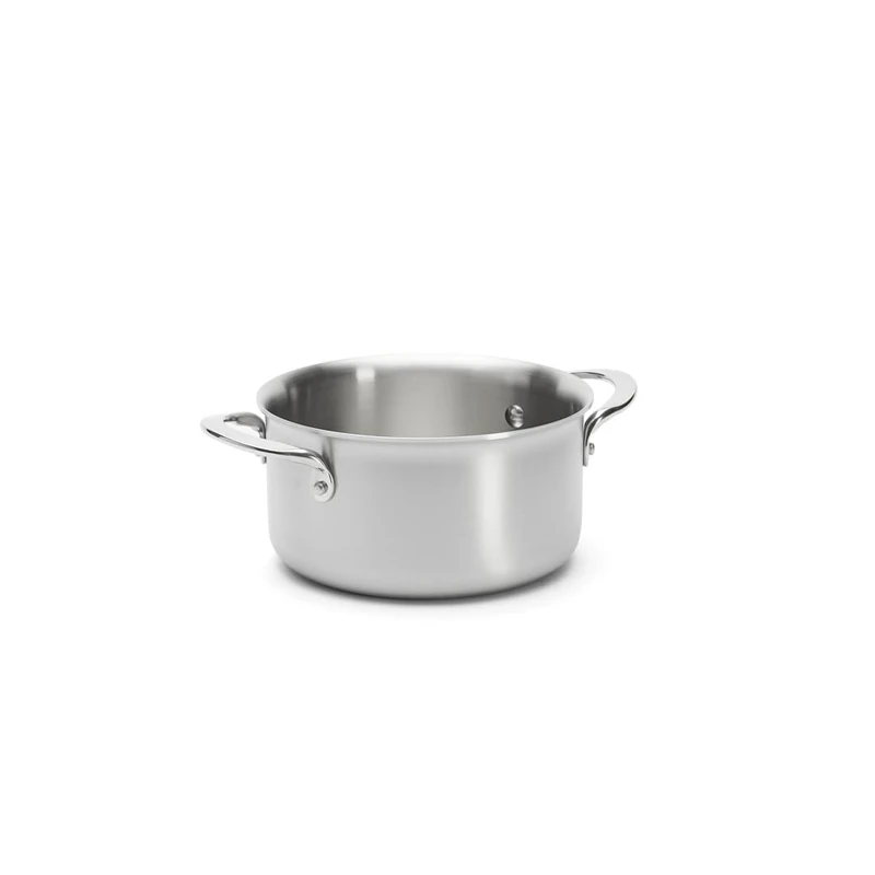 De Buyer - 3605.16 ALCHIMY 3-Layer Stainless Steel stewing Pot Without lid - Diameter 16 cm - 3605.16