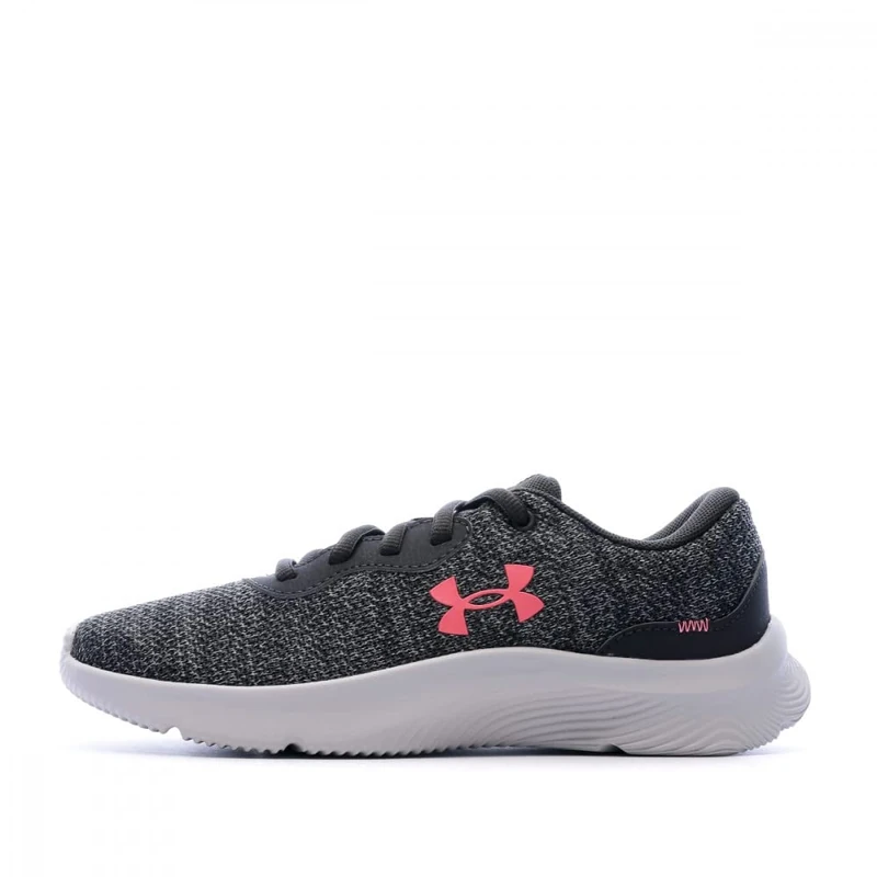 Under Armour Women's UA W Mojo 2 Running Shoe,Jet Gray Halo Gray Brilliance,6 UK