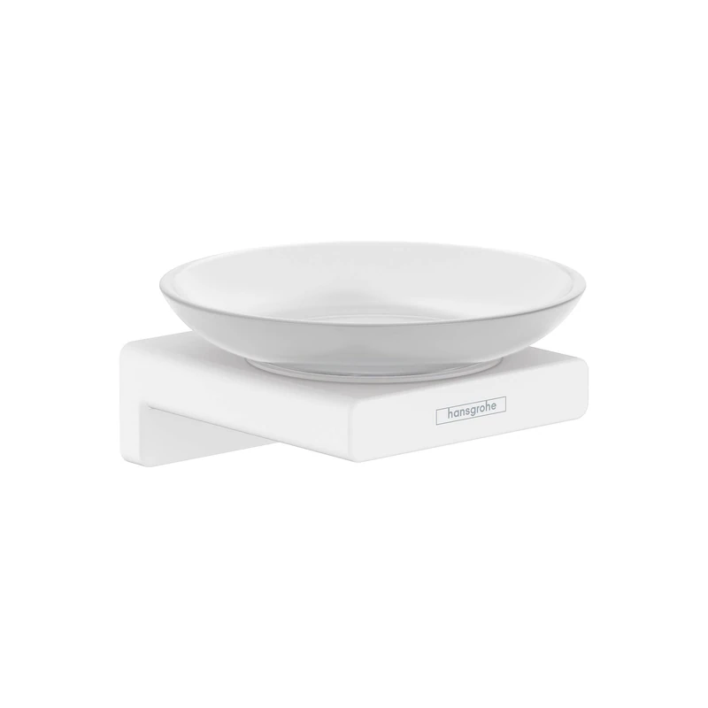 hansgrohe AddStoris Soap dish, matt white, 41746700