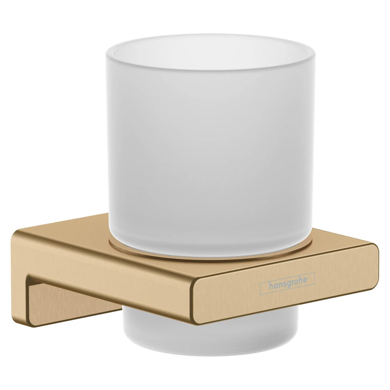 hansgrohe AddStoris Toothbrush tumbler, brushed bronze, 41749140 - Image 1